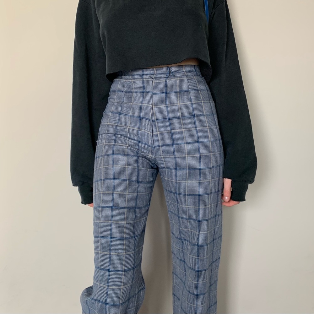 Vintage Plaid Pants